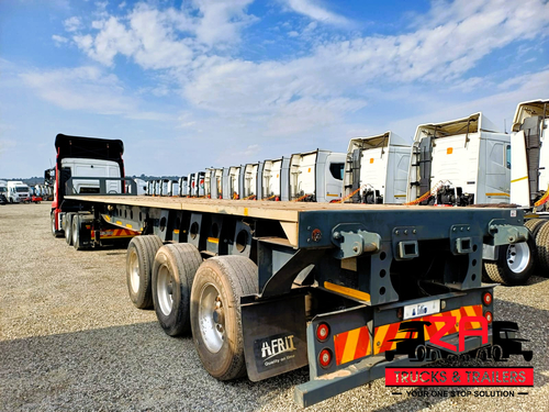 2009 AFRIT TRI AXLE FLAT DECK TRAILER #53283]